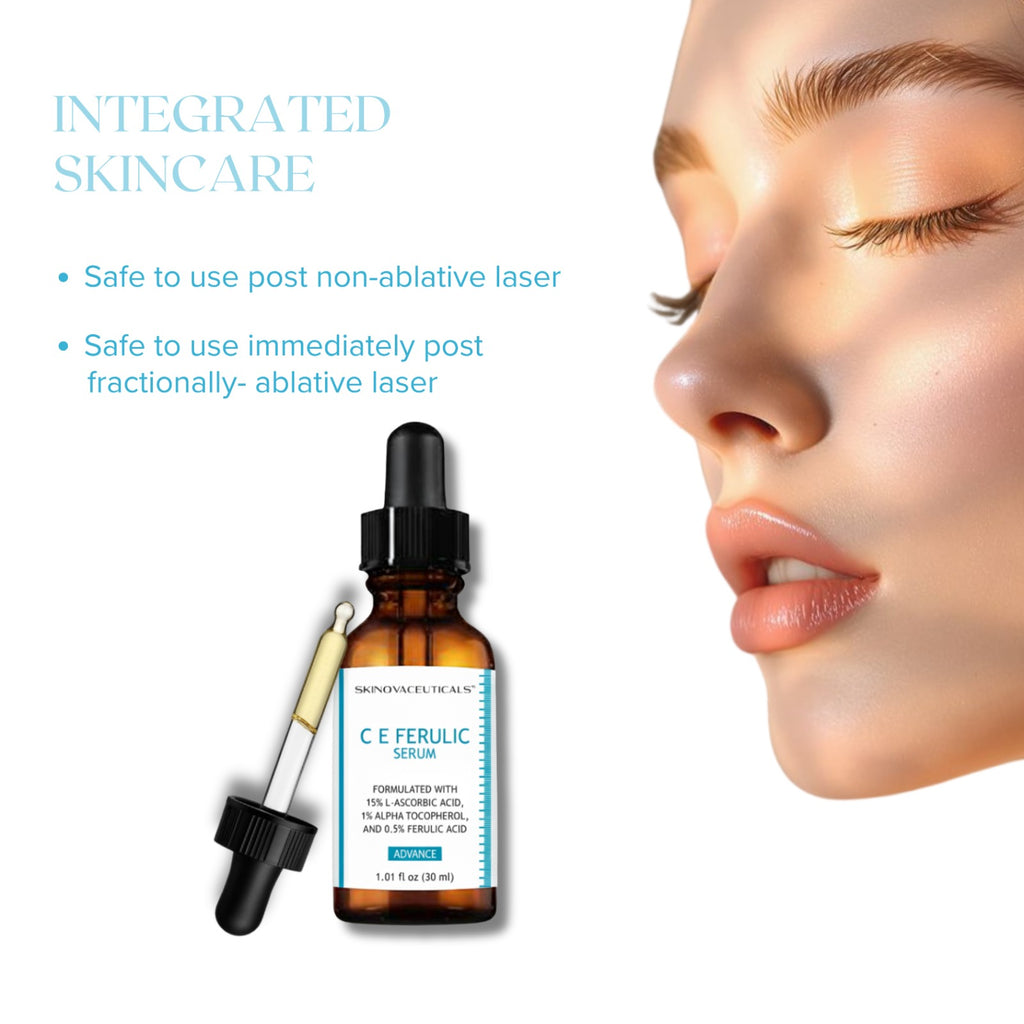 SkinovaCeuticals C E Ferulic with 15% L-Ascorbic Acid — Vitamin C Serum for Anti-Aging, Firming, and Brightening — 1.01 fl oz / 30 ml