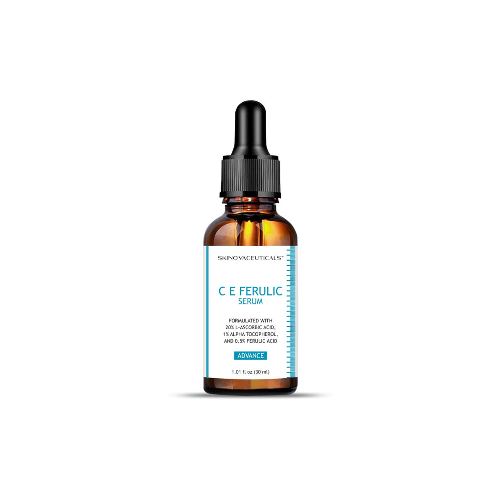 SkinovaCeuticals C E Ferulic with 20% L-Ascorbic Acid — Vitamin C Serum for Anti-Aging, Firming, and Brightening — 1.01 fl oz / 30 ml