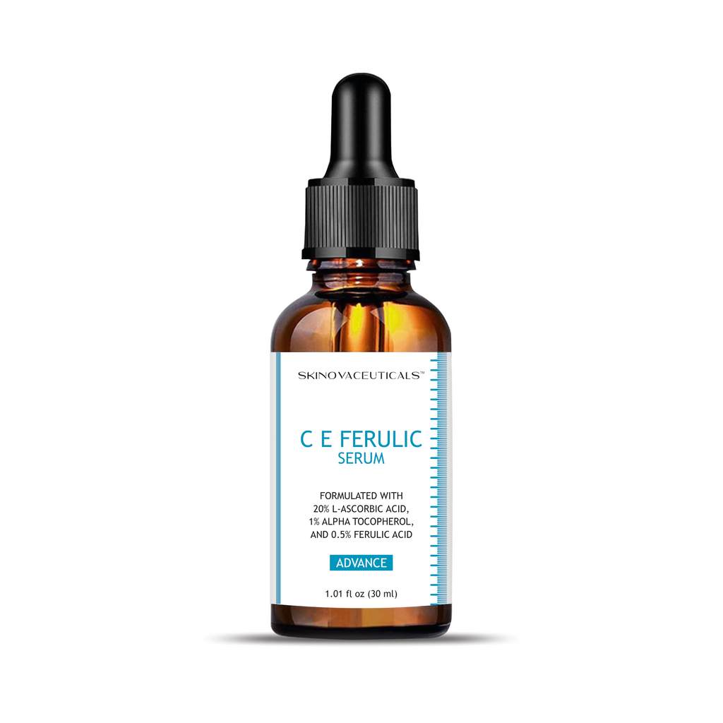 SkinovaCeuticals C E Ferulic with 20% L-Ascorbic Acid — Vitamin C Serum for Anti-Aging, Firming, and Brightening — 1.01 fl oz / 30 ml