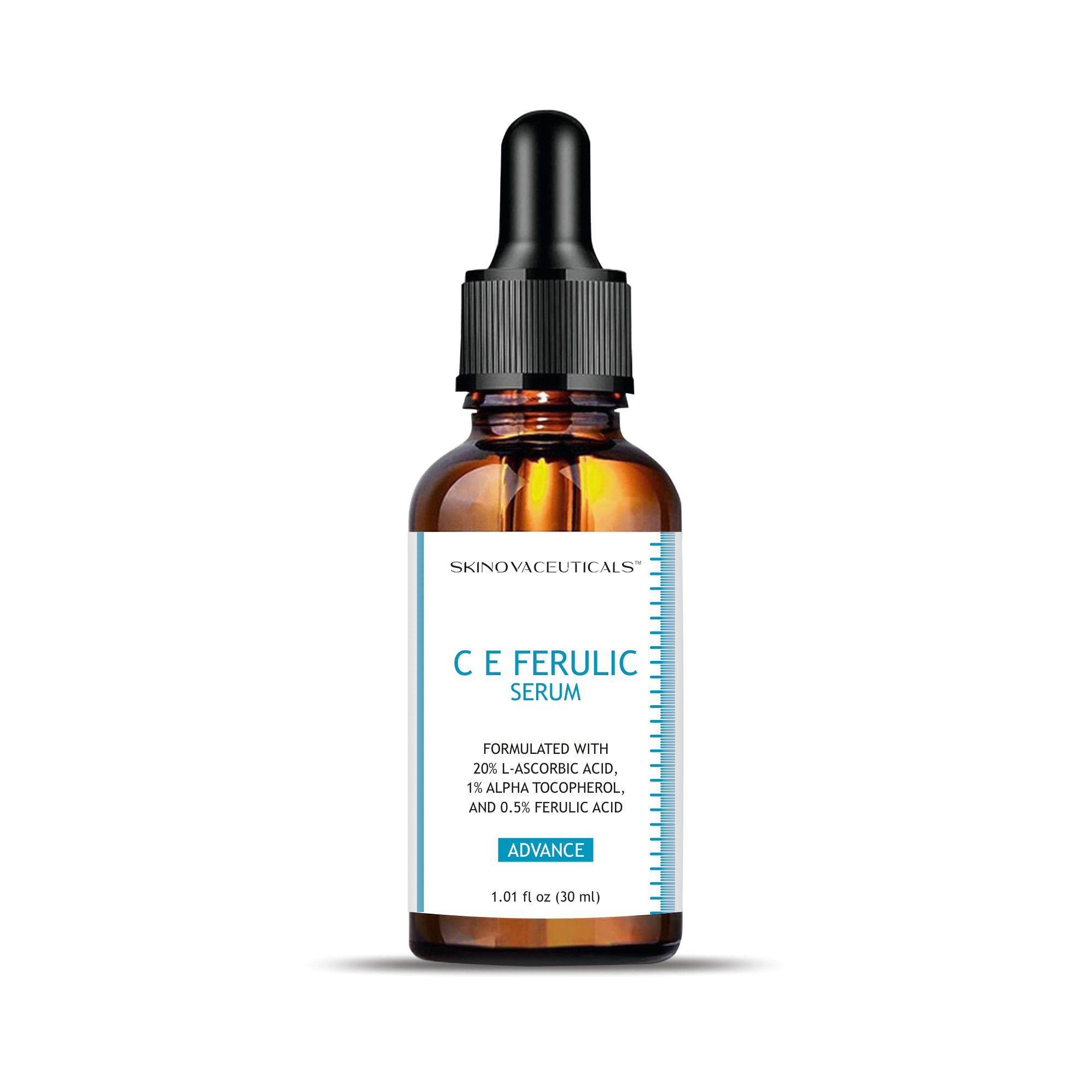 SkinovaCeuticals C E Ferulic with 20% L-Ascorbic Acid — Vitamin C Serum for Anti-Aging, Firming, and Brightening — 1.01 fl oz / 30 ml