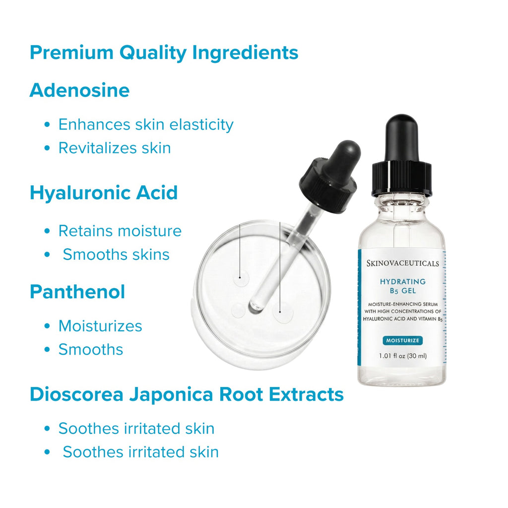 Hydrating B5 Gel Vitamin B5 serum with hyaluronic acid